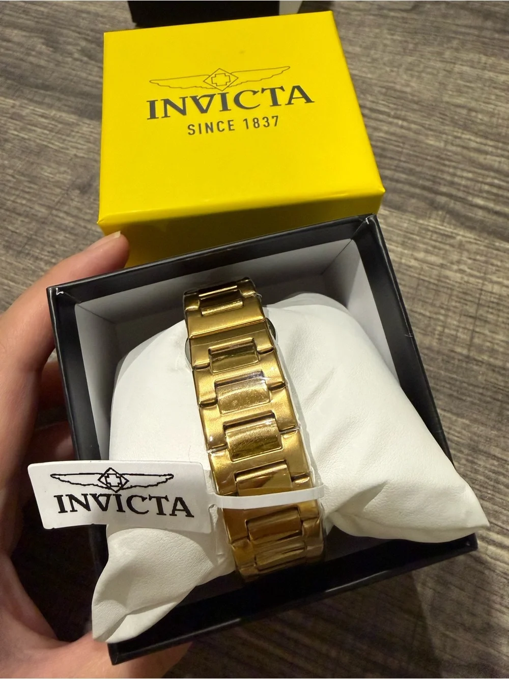 69207 Invicta Celestial Polaris Men's Watch - 42mm, Gold NWT